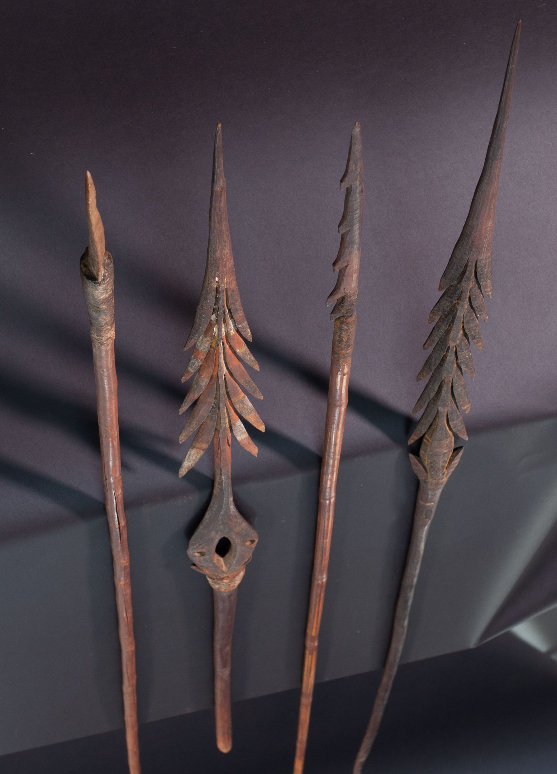 Four Early Aboriginal Spears | ArtOceanic